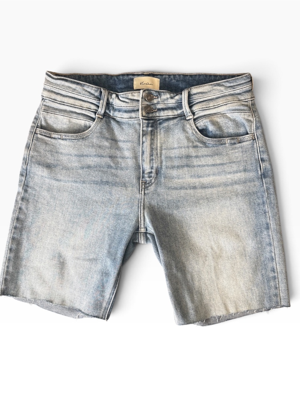 KanCan Light Wash Denim Jean Shorts